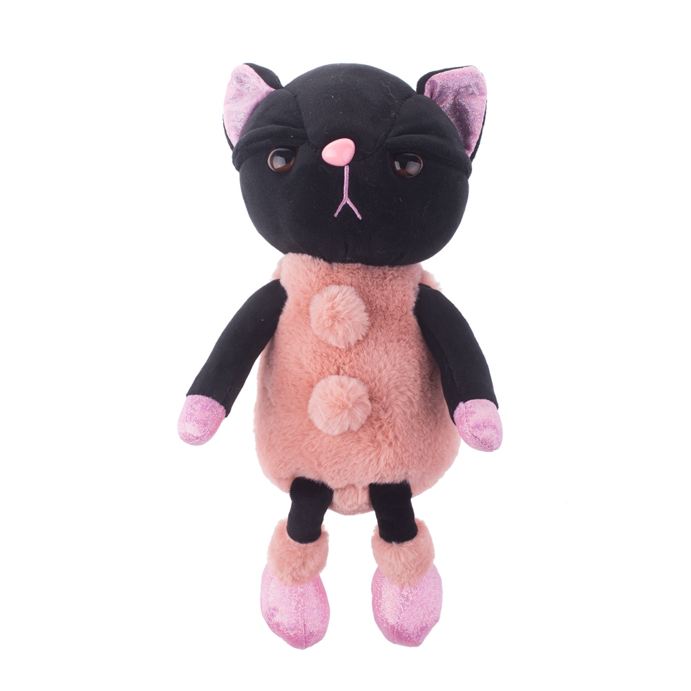 black cat plush toy