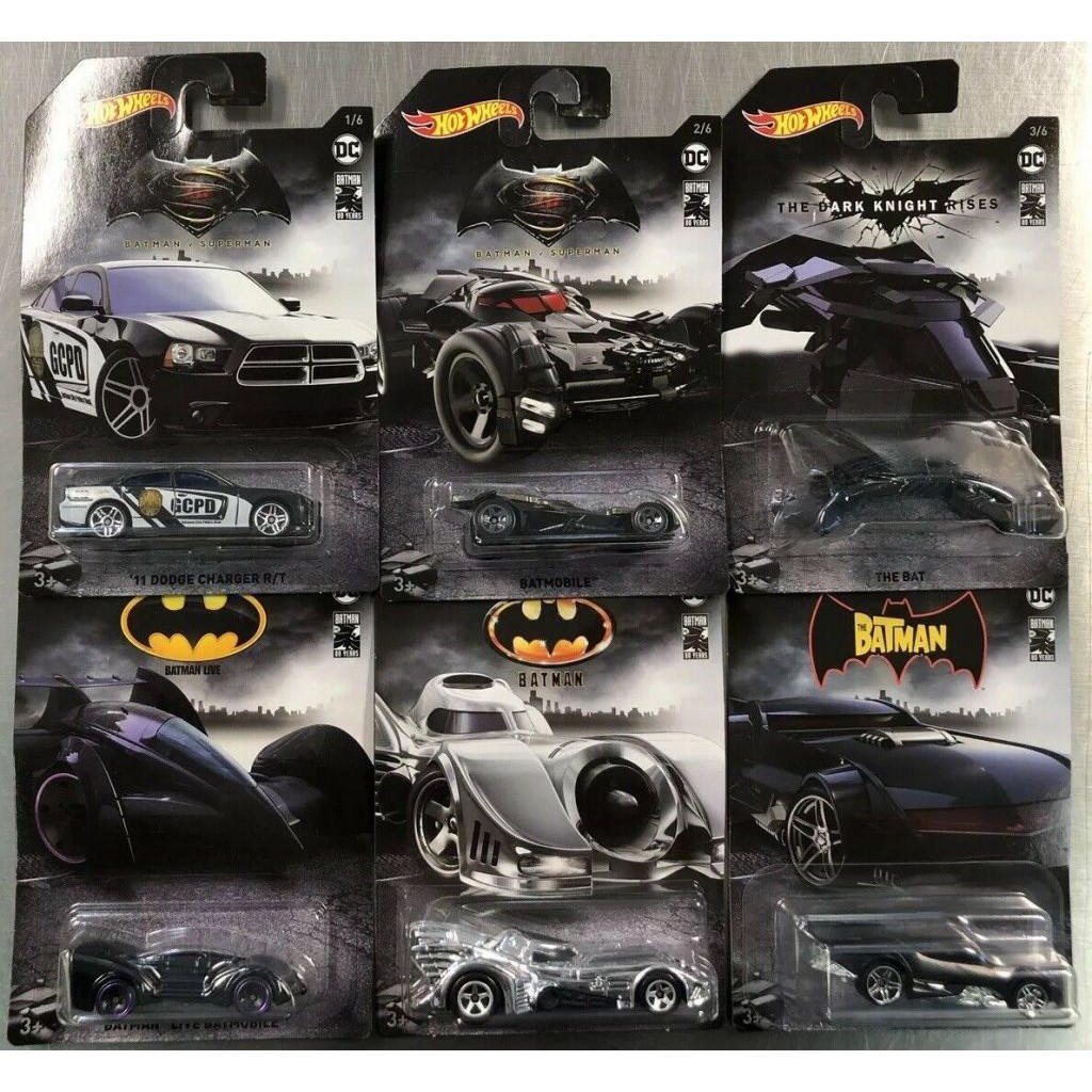 hot wheels batman 80 years