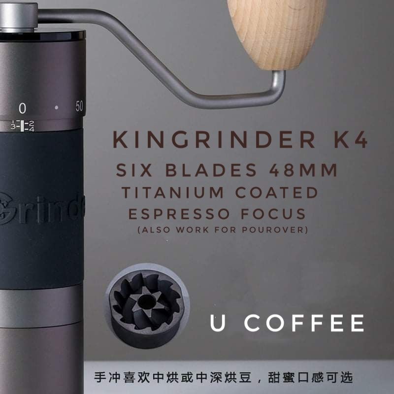 Special Promo KinGrinder K6 Espresso Pour Over Hand Grinder