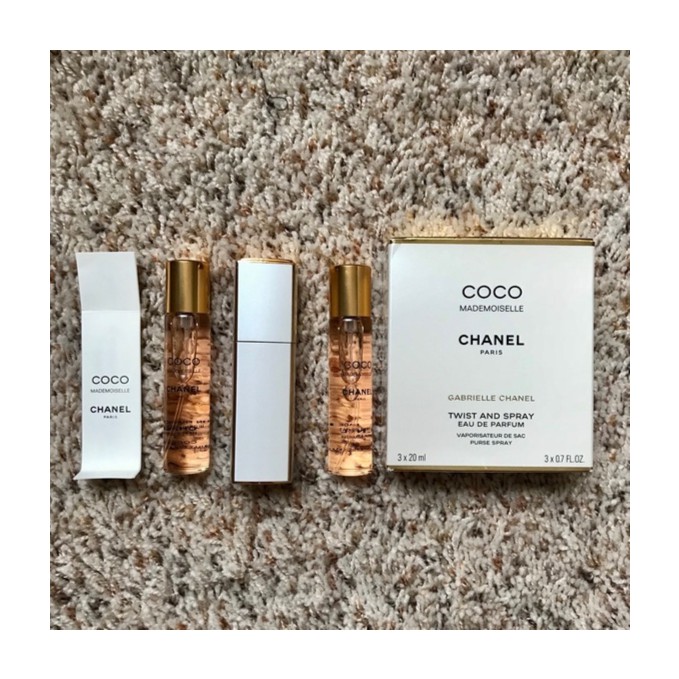 Chanel Coco Mademoiselle Eau De Parfum Twist And Spray 3xml Shopee Malaysia