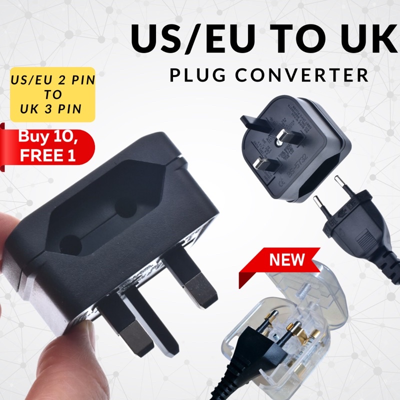 can i use a us 2 pin plug in uk