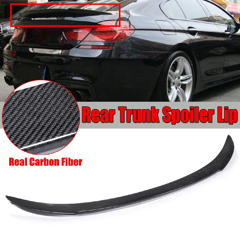 Real Carbon Fiber Trunk Spoiler Wing For Bmw F06 640i 650i M6 Gran