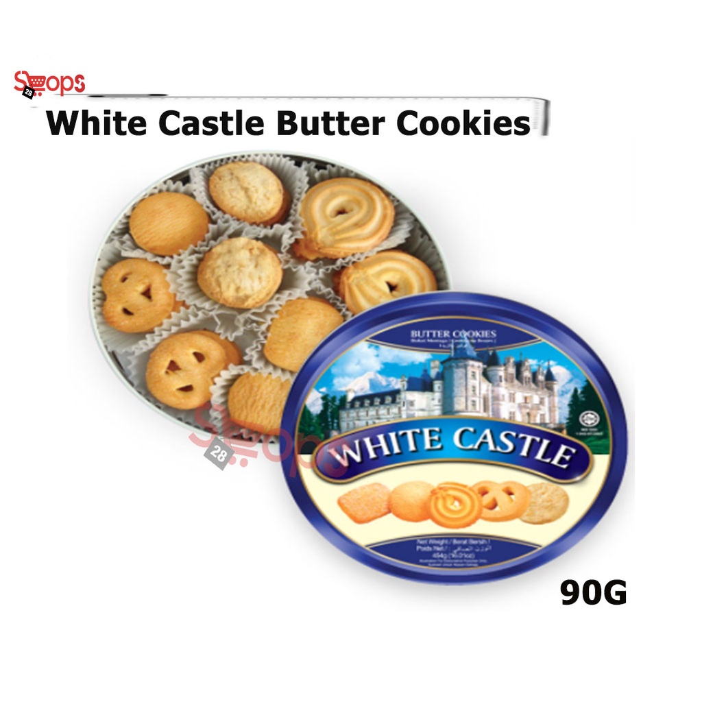 White Castle Butter Cookies (90G) Shopee Malaysia