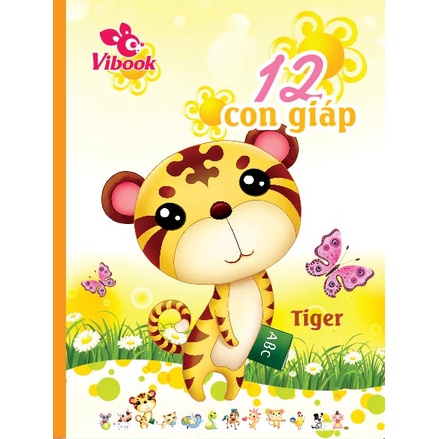 Student notebook 96 pages VIBOOK [Load of 10 volumes] 12 SUKADO zodiac animals