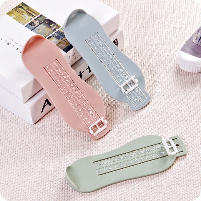 Baby Foot Length Measuring Ruler Baby Shoe Foot Measuring Instrument 0-10-year-old Mother Online Shopping Scale Internal Length Measuring Ruler Instrument