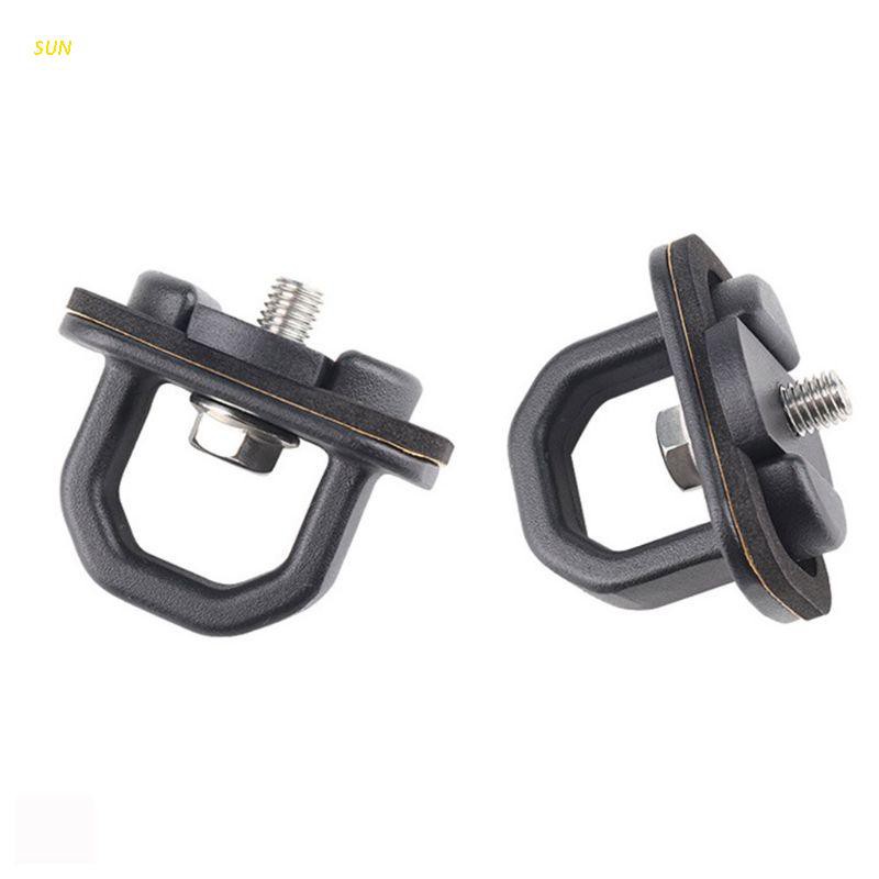 SUN 2pcs/set American Pickup Trunk Lock Buckle Tie Down Fixing Pull Ring Truck Bed Side Wall Hook Car Accessories