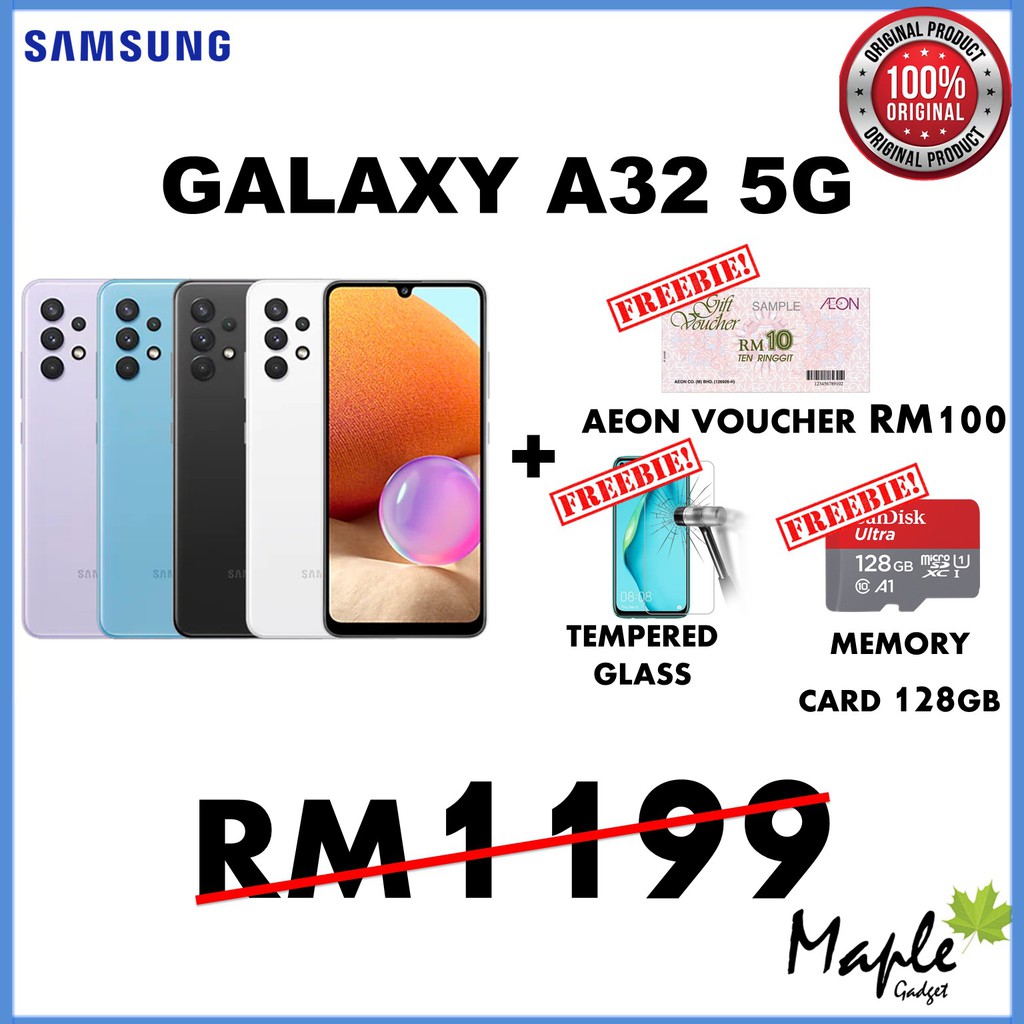 [BEST DEALS]💥[SAMSUNG GALAXY A32 5G (8GB+128GB)]⭐[SAMSUNG GALAXY A32 LTE (8GB+128GB)] Shopee
