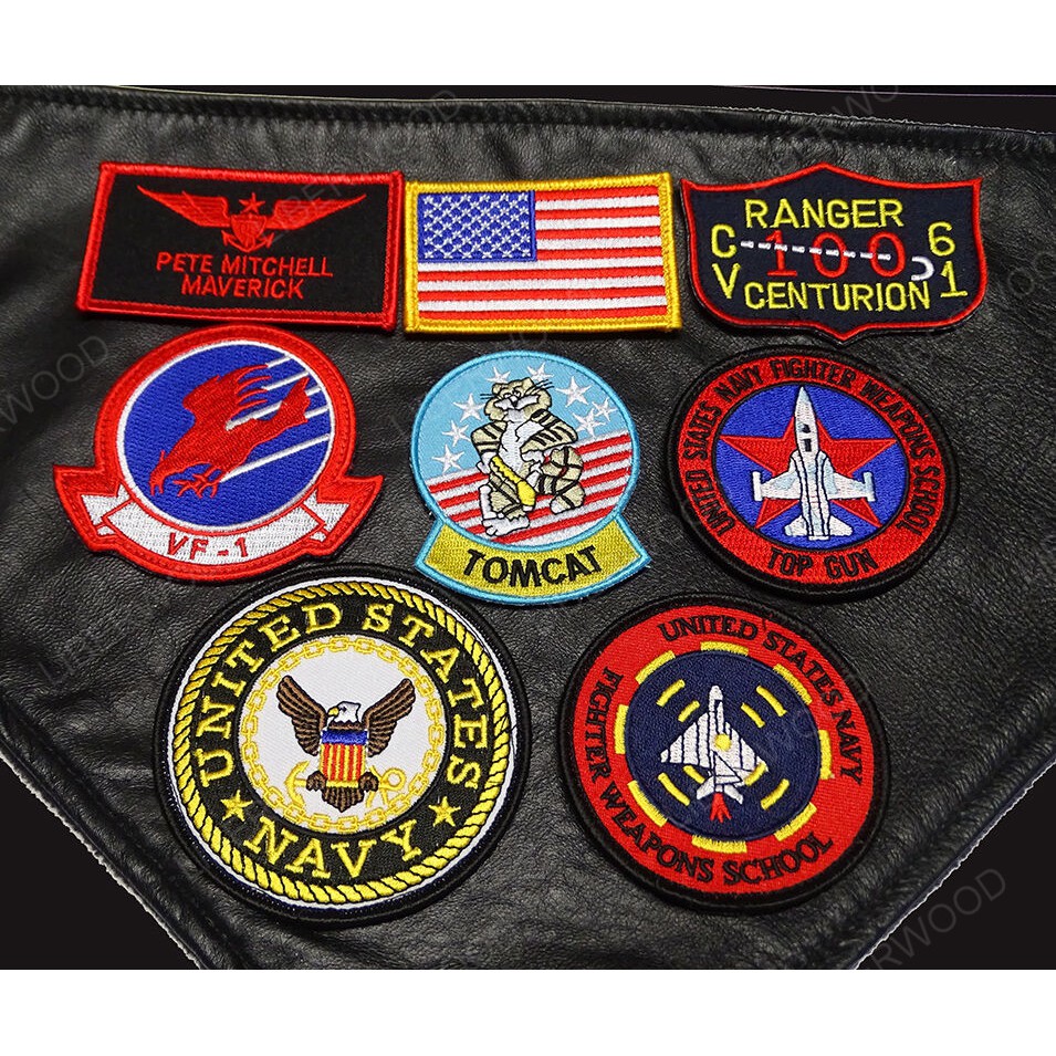 Airplane Applique Iron-On Patch - Flying Aircraft Pilot Badge - 4.25 Inches - Patch Parlor