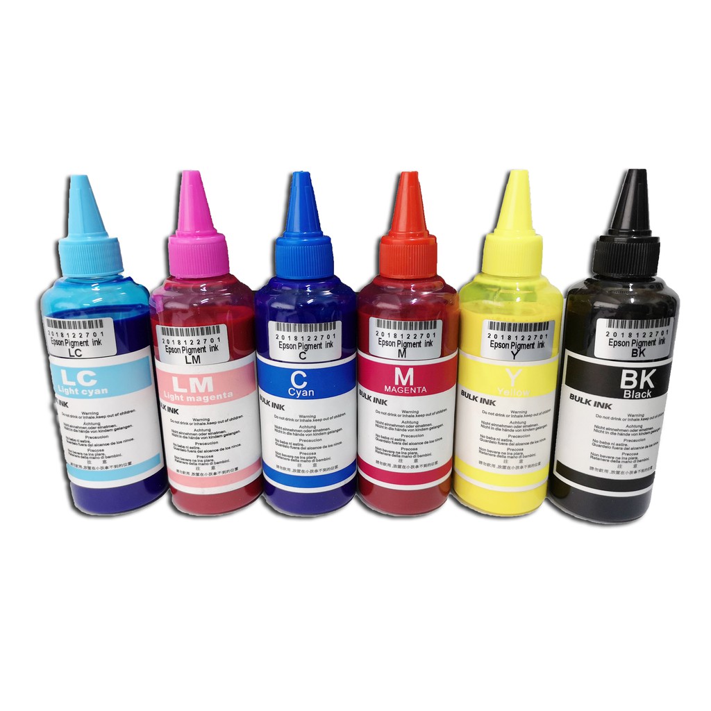 Pigment Ink - For Heat Transfer Paper / Sticker / Art Card / Art Paper ...