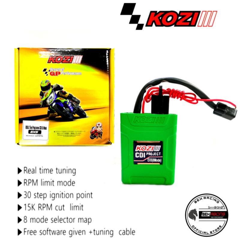 Kozi Racing Cdi 8 Mode Green Ex5 Ex5 Dream Wave100 Ex5 Class 1 Shopee Malaysia