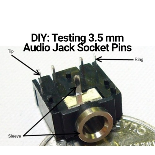 3.5mm Stereo Audio Jack Socket Pin Diagram Female 5 Pins Headset