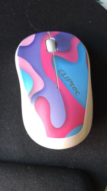 CLiPtec XILENT-TRAX Wireless Silent Mouse (2.4Ghz) RZS866T | Shopee ...