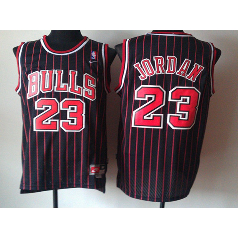 Legeme indre diagram NBA men's basketball jersey Chicago Bulls #23 Michael Jordan black stripes  retro net jersey regular season basketball jersey | Shopee Malaysia