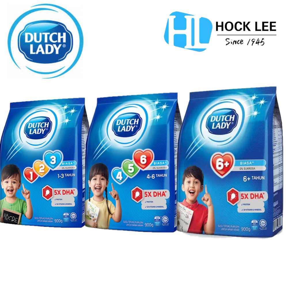 Dutch lady 123 biasa