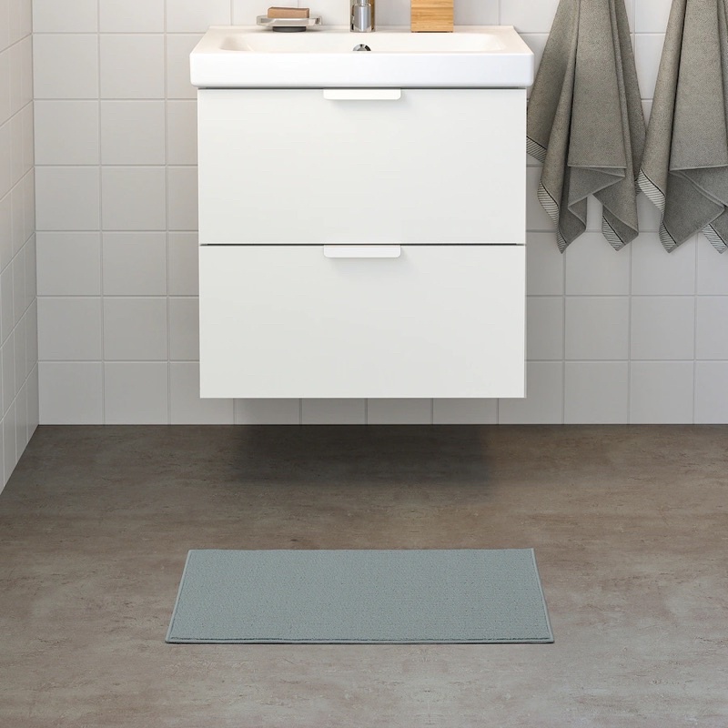 IKEA Anti Slip Bathroom Mat Bathroom Rug Alas Kaki Tandas Toilet Mat