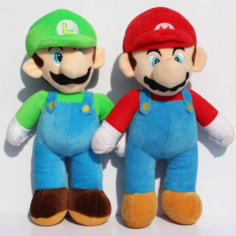 mario brothers stuffed toys