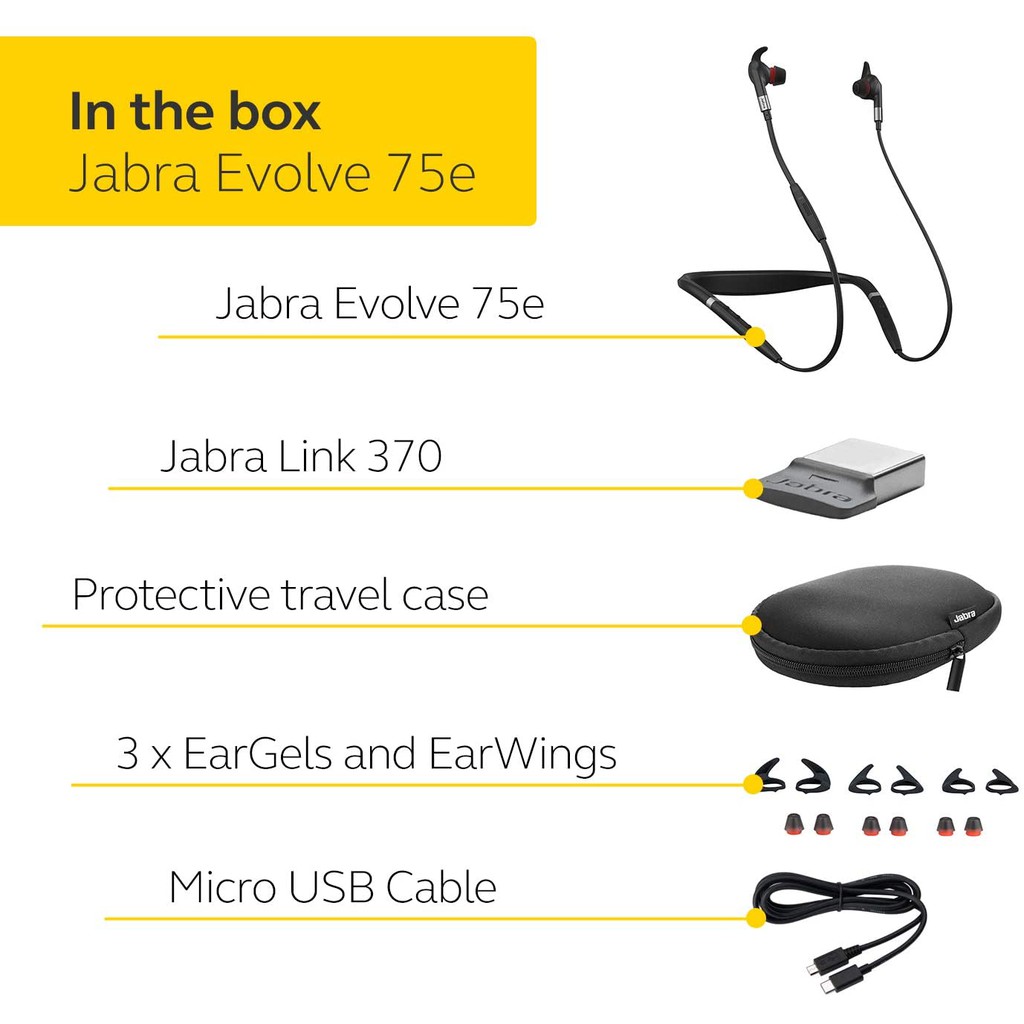 jabra evolve 75e & link 370