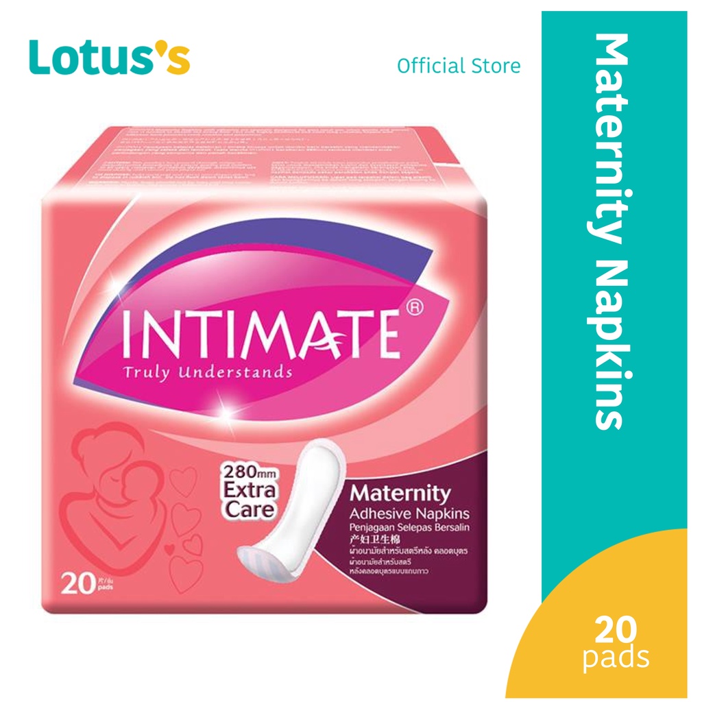 Intimate Maternity Adhesive Pads 20 Pads Shopee Malaysia