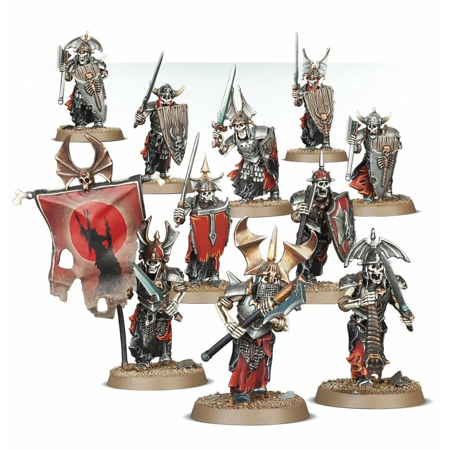 Warhamer AOS Age of Sigmar [NIS] Deathrattle Grave Guard Full Kit ...