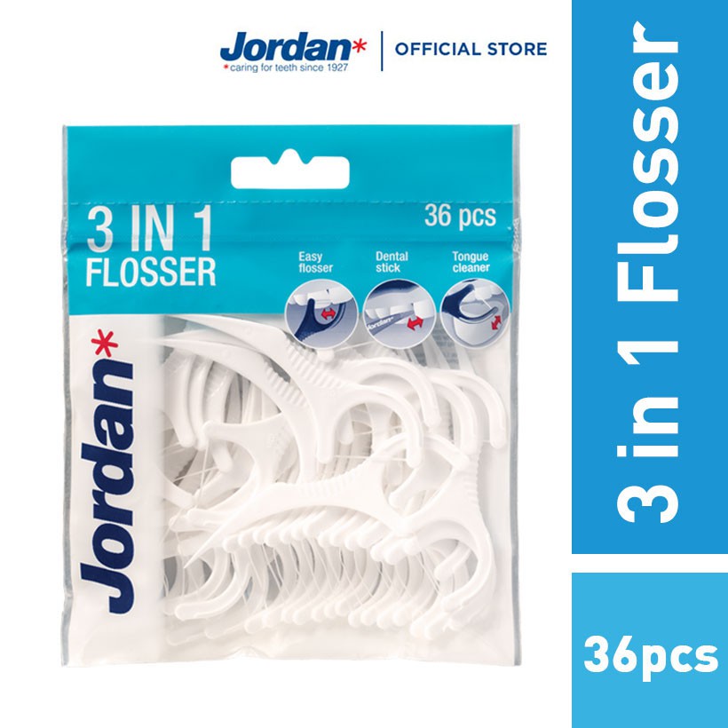 skarpt Skærpe Juster Jordan 3 in 1 Flosser (36 Pcs) | Shopee Malaysia