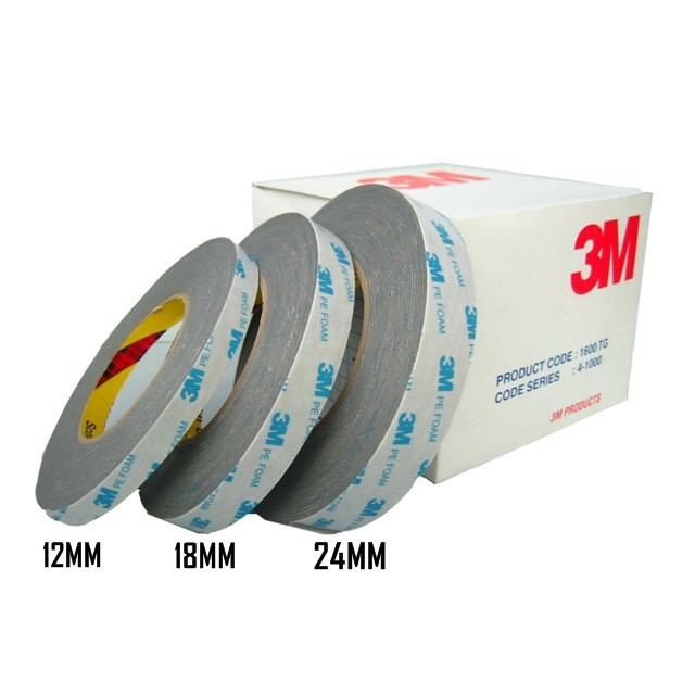 3m Double Sided Black Foam Tape 18mmx10y Shopee Malaysia