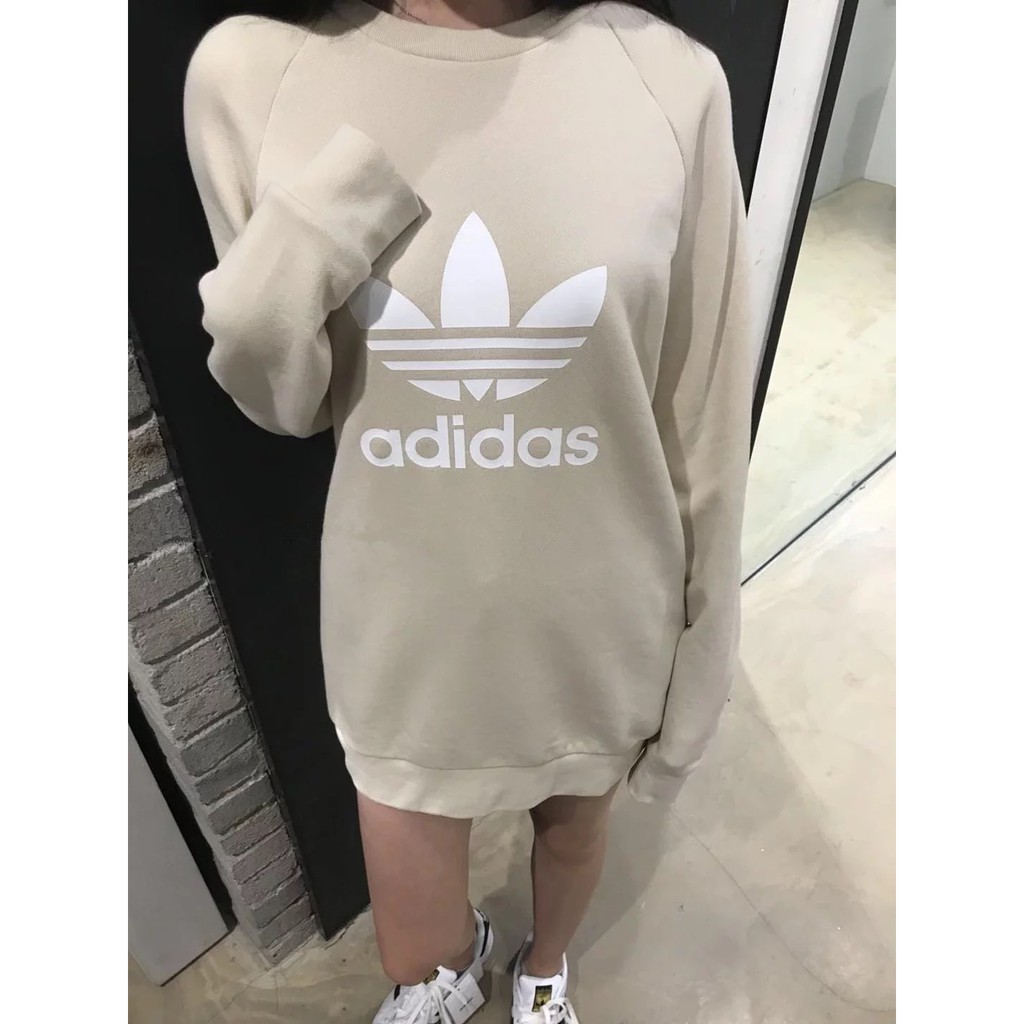 adidas originals authentic crew sweatshirt women's