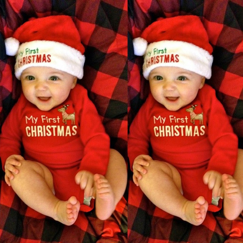 my first christmas baby boy