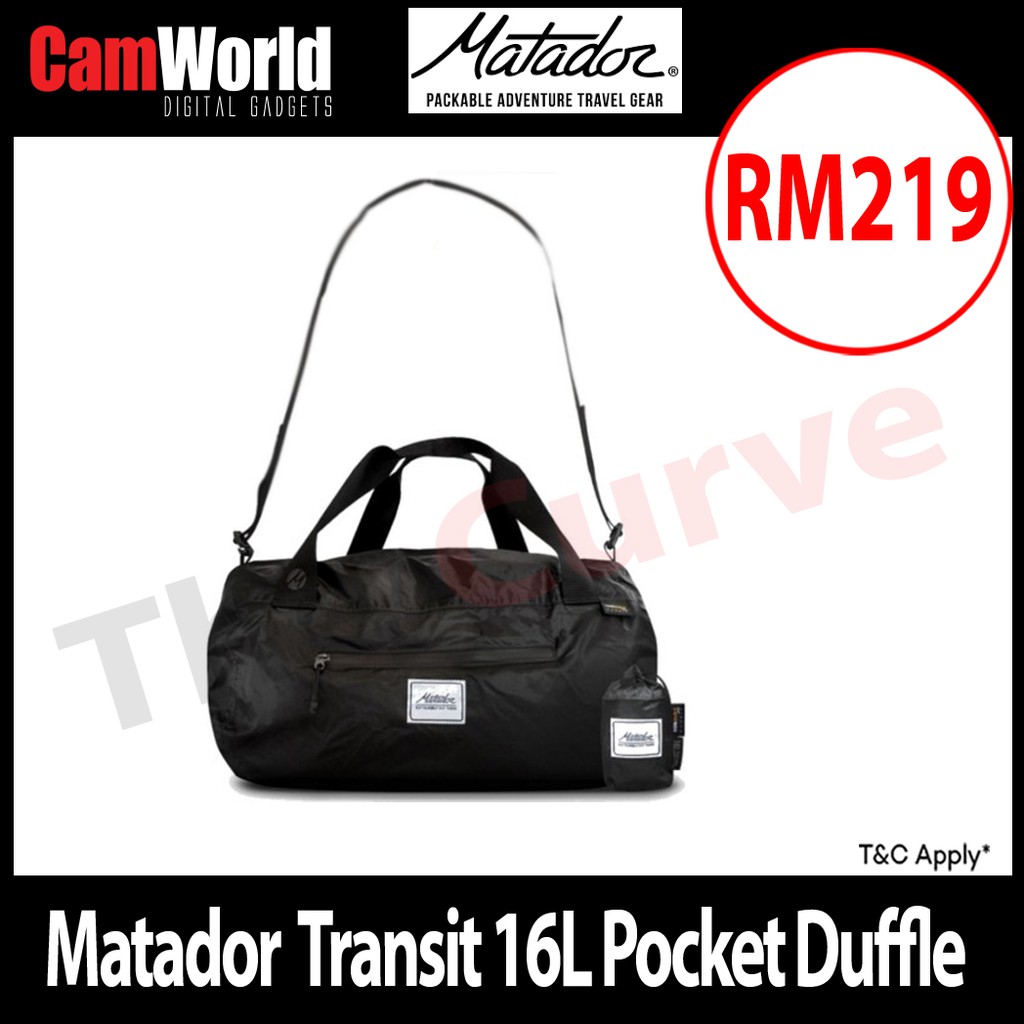 16l pocket duffle