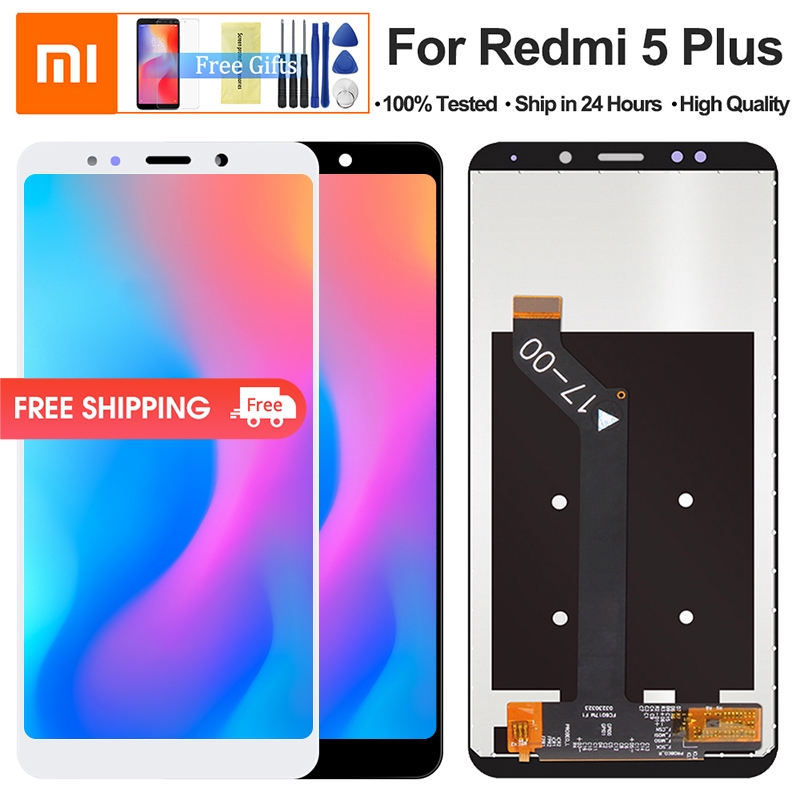 Original Lcd For Xiaomi Redmi 5 Plus Display Digitizer Touch