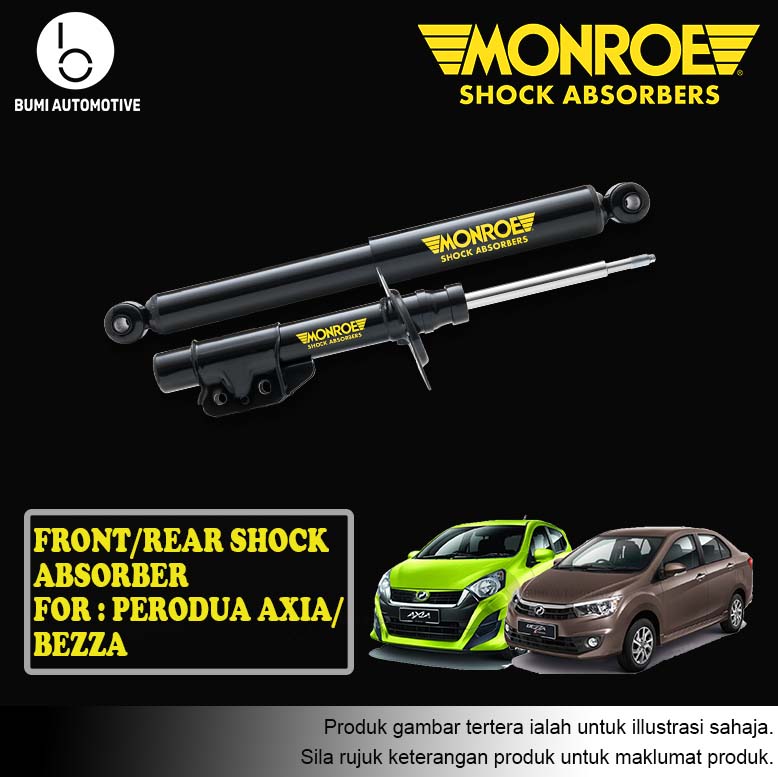 Buy Monroe Perodua Axia Bezza Front Rear Oespectrum Shock Absorber 2pcs Seetracker Malaysia