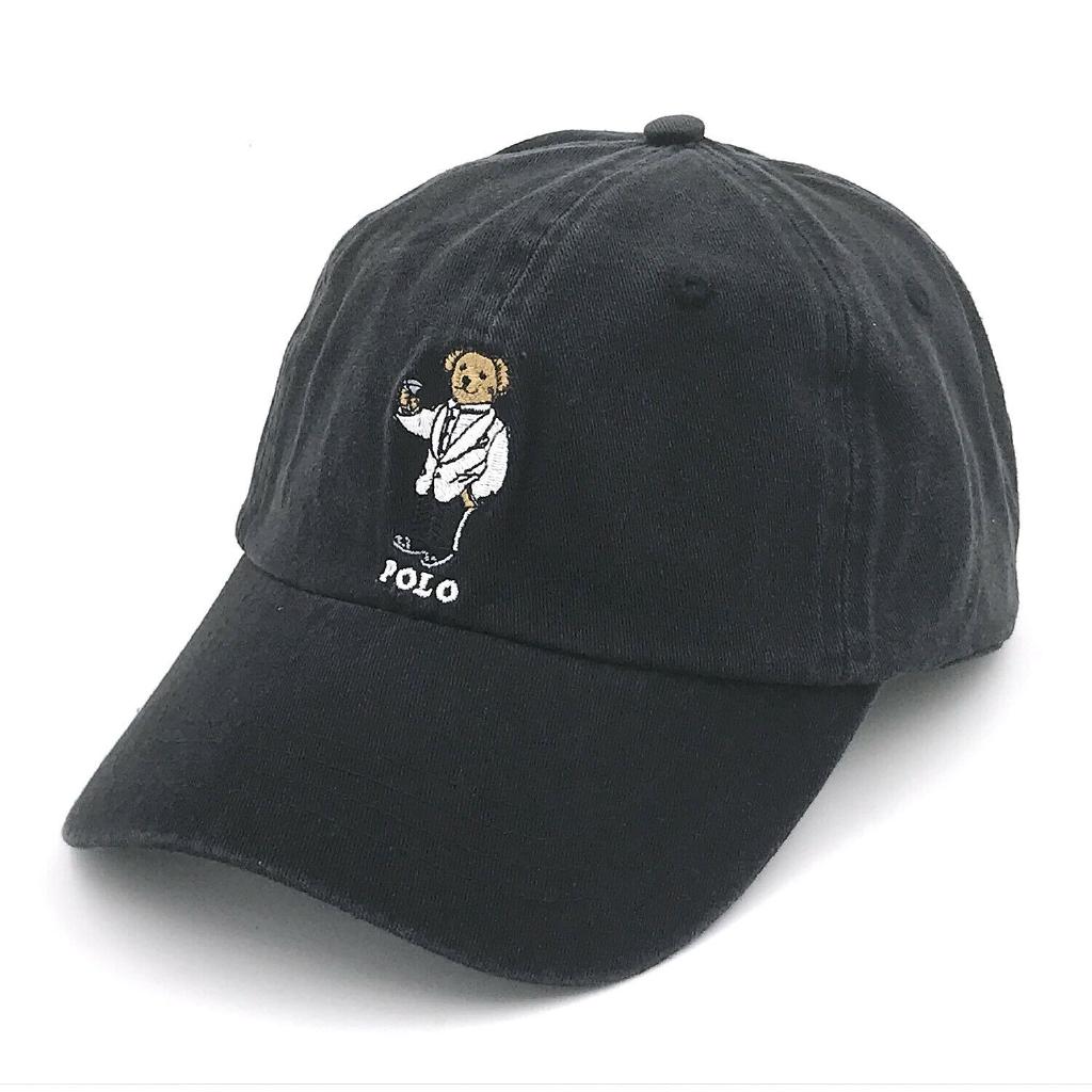 black polo beanie