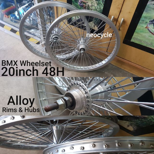 48 spoke bmx rims