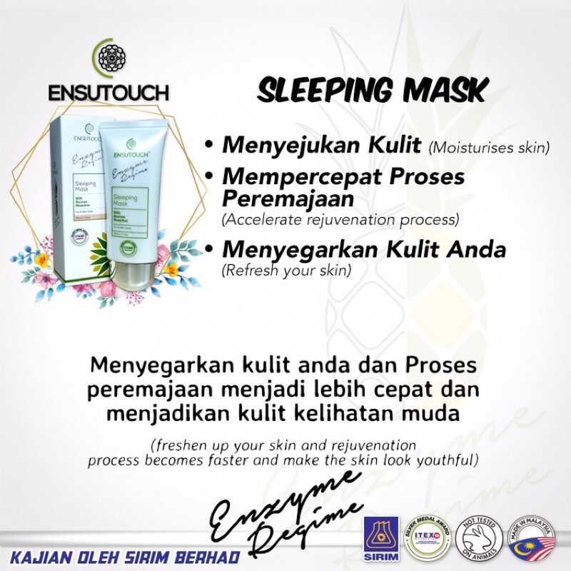 ensutouch skincare harga