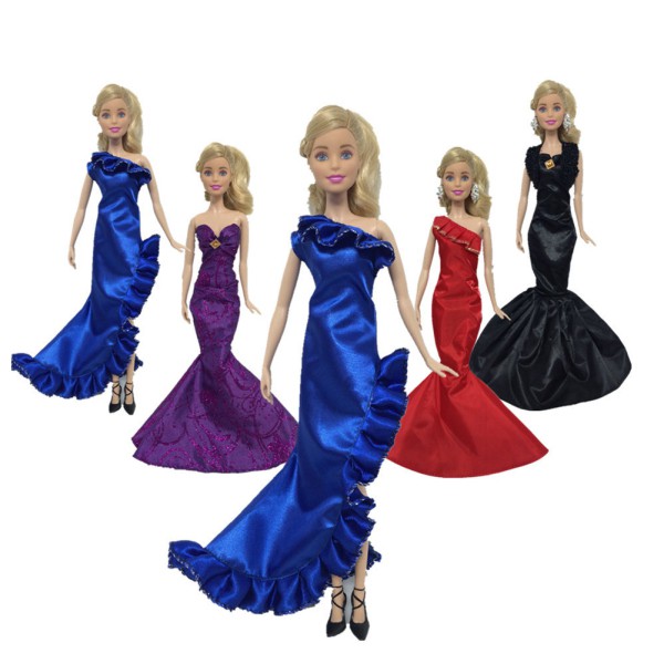 barbie doll type gowns