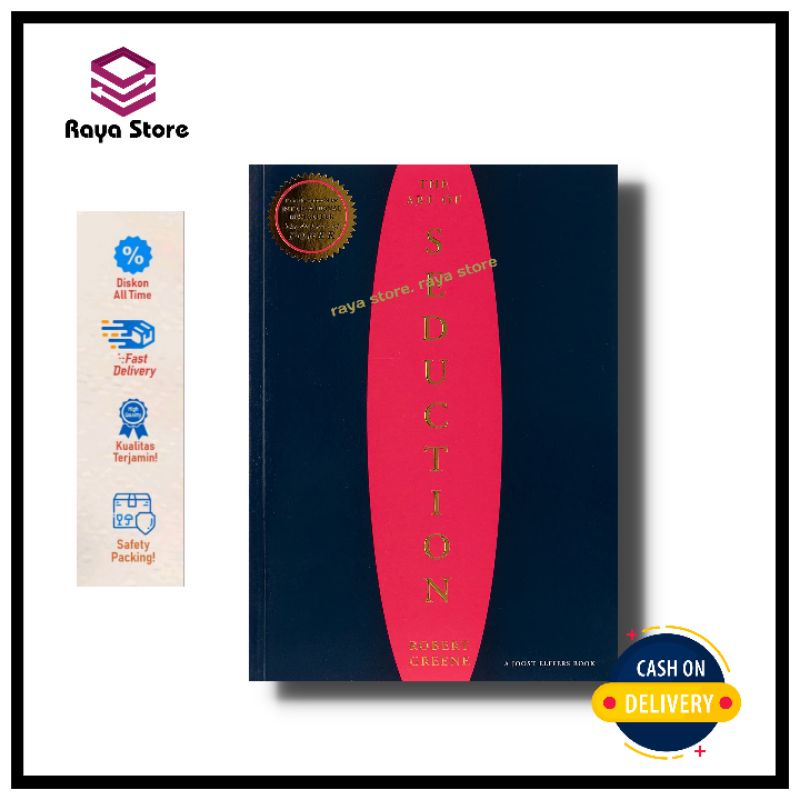 The Art Of Seduction By Robert Greene English Version Shopee Malaysia