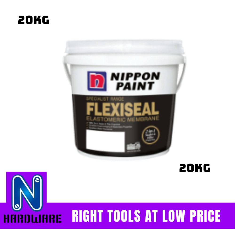 Nippon Paint Flexiseal Wall Sealer Cat Kalis Air Cat Undercoat Dinding Rumah 20kg Shopee Malaysia