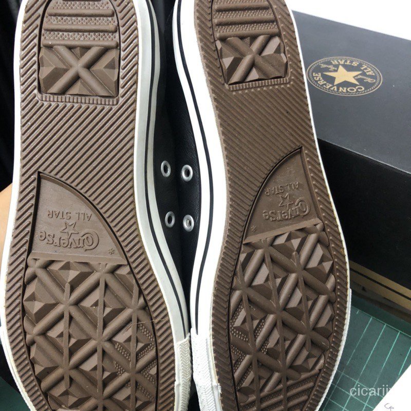 converse chucks all star slim ox leather brown