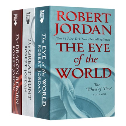 The Eye of the World, The Great Hunt, The Dragon Reborn Premium Boxed Wheel Of Time Set I: Books 1-3 