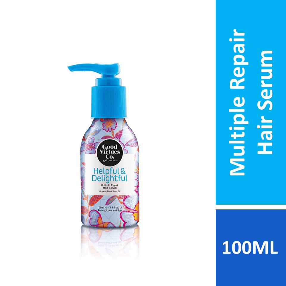 Good Virtues Co Multiple Repair Hair Serum 100ml Shopee Malaysia