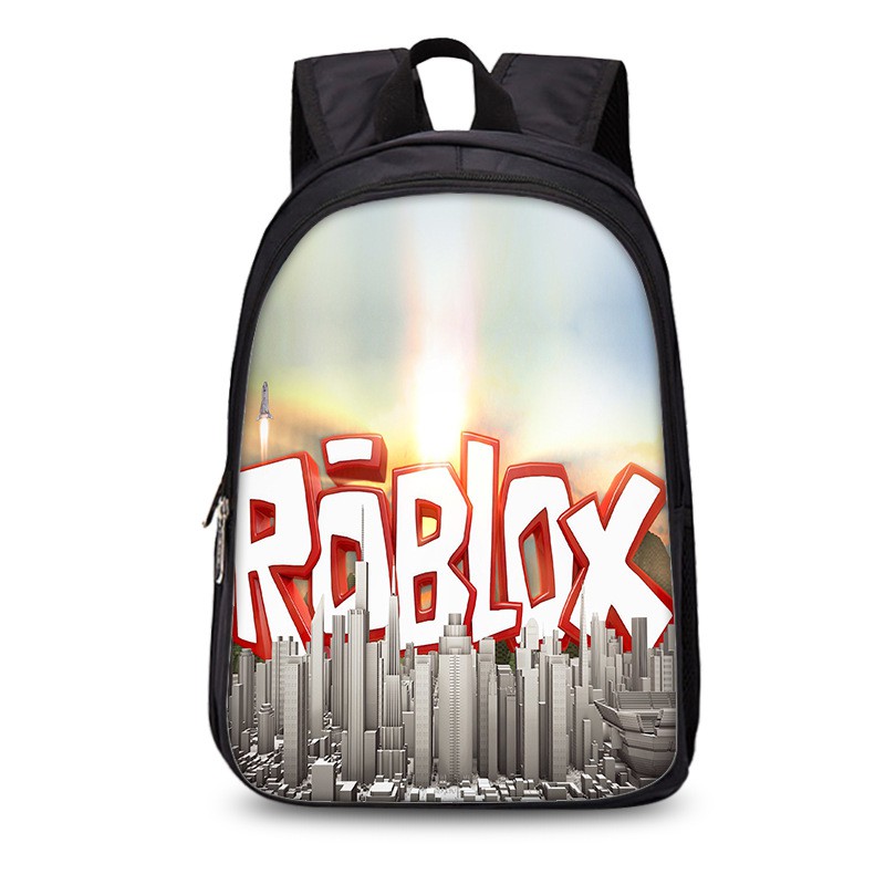 New Roblox Anime Game School Backpack Cartoon Student Bags Boy And Girl Shoulder Bag Shopee Malaysia - hot cartoon anime roblox backpacks school bag for teenage