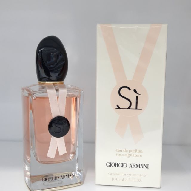 si signature giorgio armani