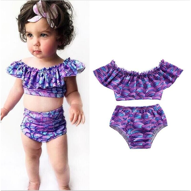 mermaid bathing suit baby