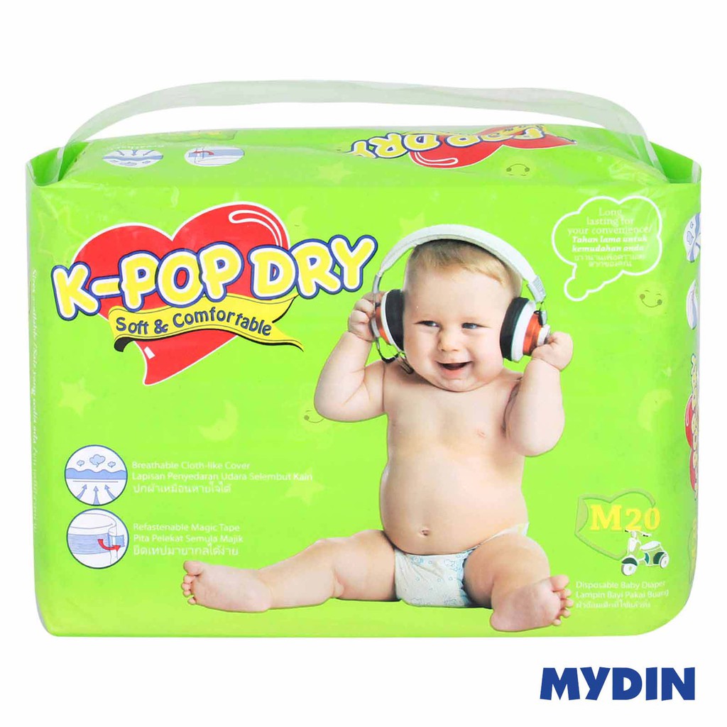 pop dry pampers