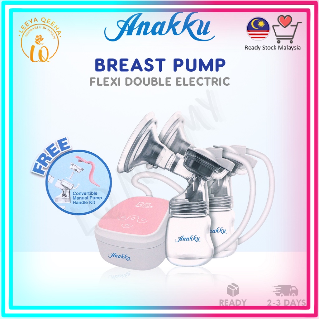 ANAKKU Flexi Double Electric Breast Milk Pump Pam Susu Payudara