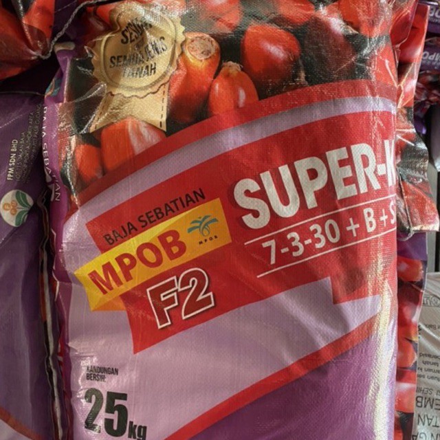 Buy 25kg Baja MPOB F2 SUPER-K 7:3:30 ( SAWIT )  SeeTracker Malaysia