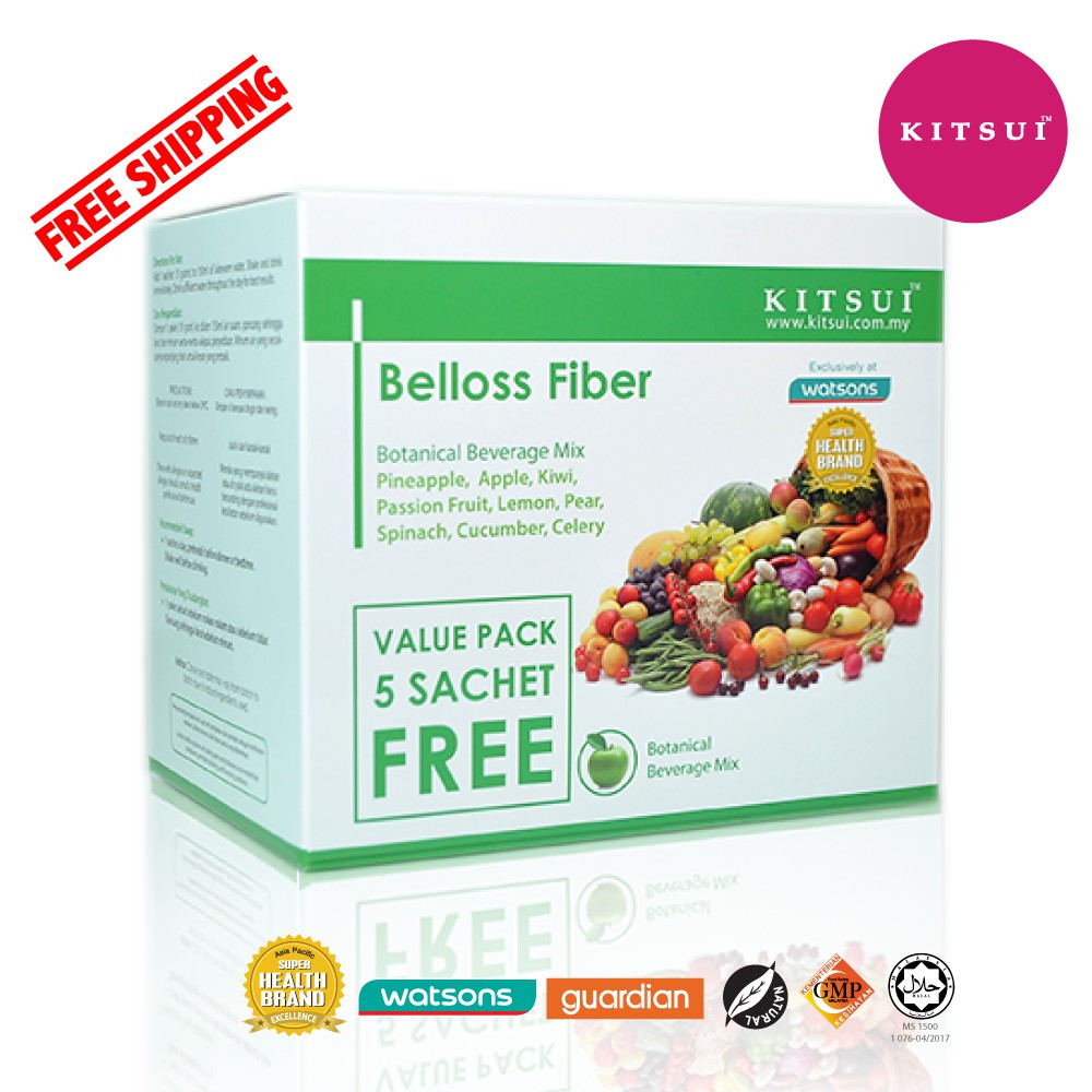 KITSUI Valuepack Belloss Fiber (Belly Lose Fibre)*Masalah Sembelit