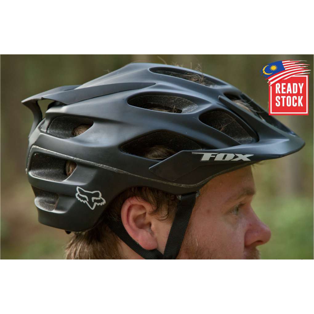 Fox Flux Cycling Helmet For Mtb Corss Country Ready Stock Shopee Malaysia