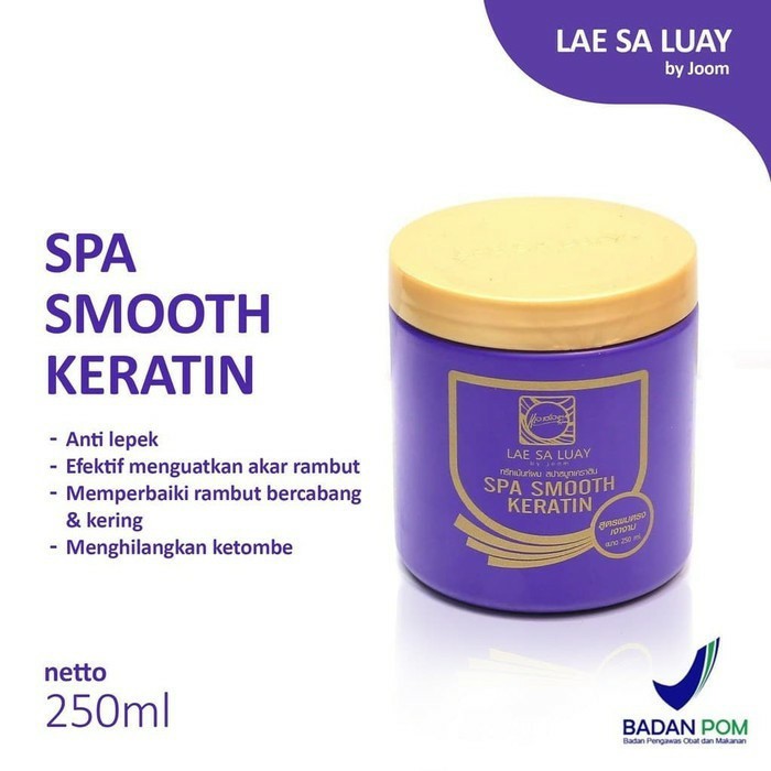 Lae Sa Luay Hair Mask Keratin Hair Mask Hair Mask Smooth Hair Mask