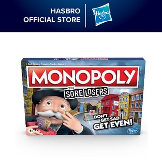 Monopoly For Sore Losers Board Game for Ages 8 and Up, The Game Where it Pays to Lose