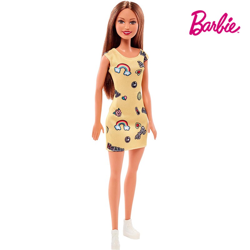 yellow barbie dress